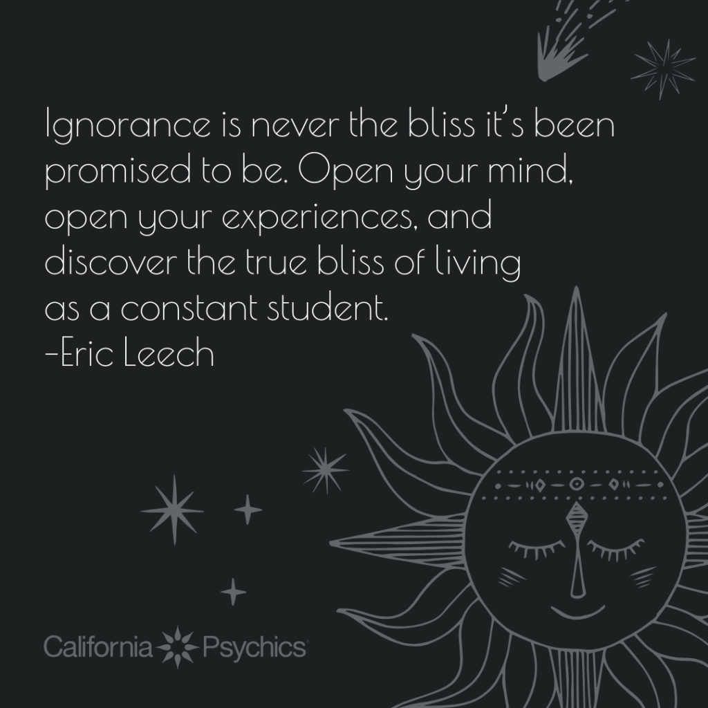 Open Mind Quote | California Psychics